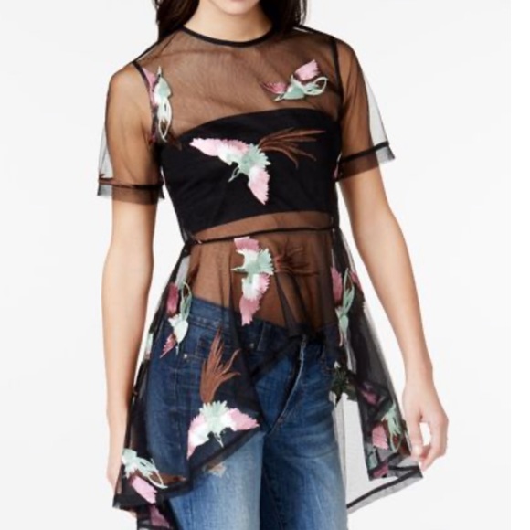 Endless Rose Tops - NWOT Endless Rose sheer top